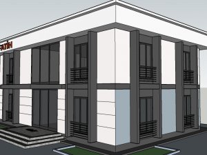 CANFATİH NAKLİYAT İDARİ BİNA PROJESİ-PROJE TASARIM UYGULAMA
